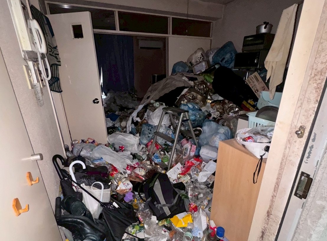 【東京都調布市】不動産業者S様からの残置物撤去依頼→不用品回収業者の株式会社O様が施行しました